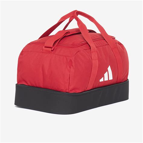 Adidas Stripe Tiro League Duffle Bag Bc Small Team Power Red