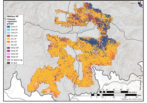 Malheur National Forest Map | Living Room Design 2020