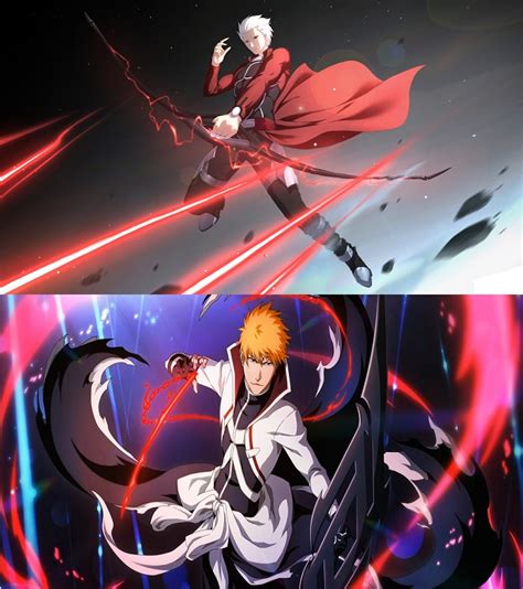 7th Anniversary Ichigo And Archer Emiyas Suit By Cjsgnl1996 On Deviantart