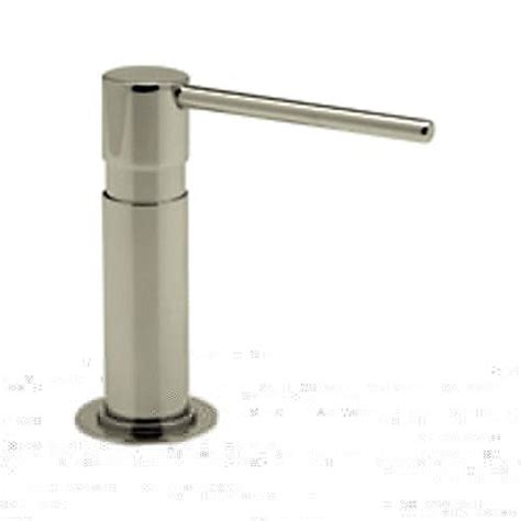 Rohl Ls2150 Nickel Modern Deck Mounted Soap Dispenser With 12 Oz Capacity Ebay