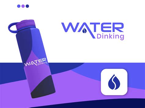 Water Drinking Logo - Modern Drinking Logo by Rakibul Hasan🌏 for Workhu on Dribbble