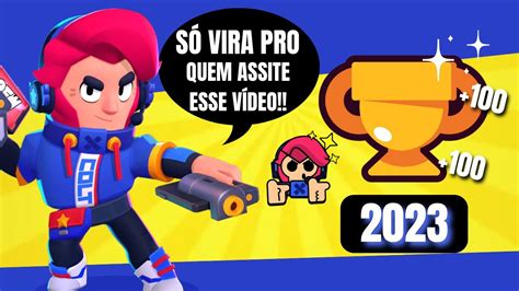 Como Subir Muitos Trof Us No Brawl Stars Youtube