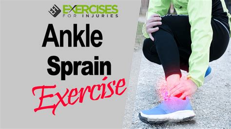 Ankle Sprain Exercises Plantecuador