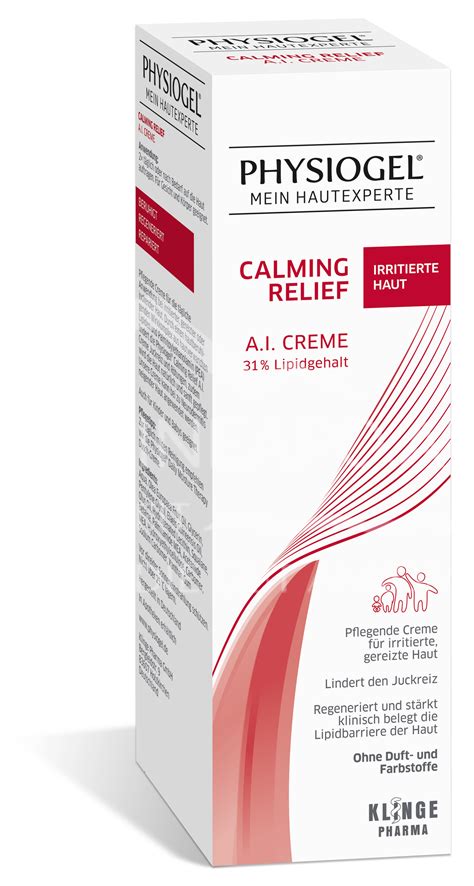 Physiogel Calming Relief A I Creme Irritierte Haut Schnell