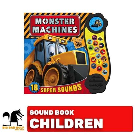 Jual Buku Bbw Mega Sounds Jcb My First Jcb Monster Machines Di Seller