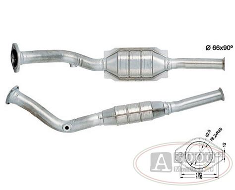 Catalizzatore DFC PEUGEOT 306 1 8i 8V 1761 Cc 76 Kw 103 Cv XU7JP LFZ