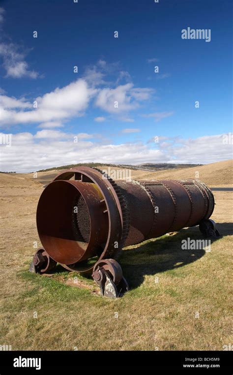 Old Gold Mining Equipment Historic Abandoned Gold Rush Town Of Kiandra