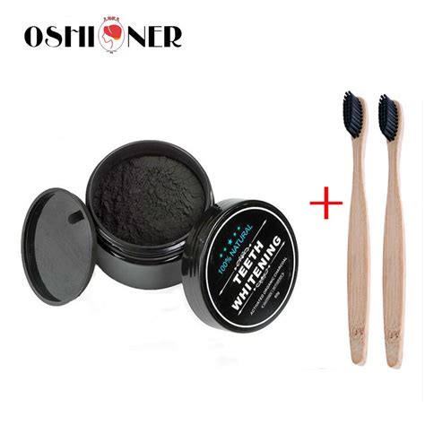 G Teeth Whitening Oral Care Charcoal Powder Natural Activated Bamboo