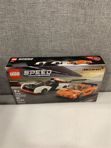 LEGO SPEED CHAMPIONS McLaren Solus GT McLaren F1 LM 76918 สำนกงาน