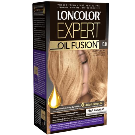 Vopsea De Par Permanenta Expert Oil Fusion Nr 10 0 115ml Loncolor