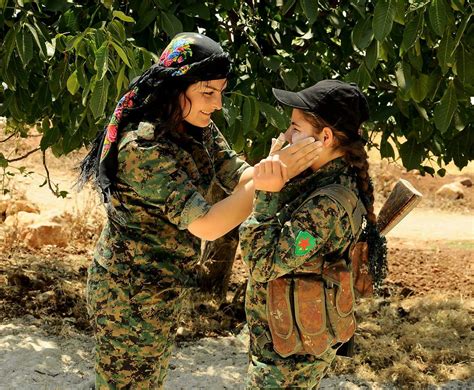 Kurdish Ypg Fighters Ypj Kurdishstruggle Flickr