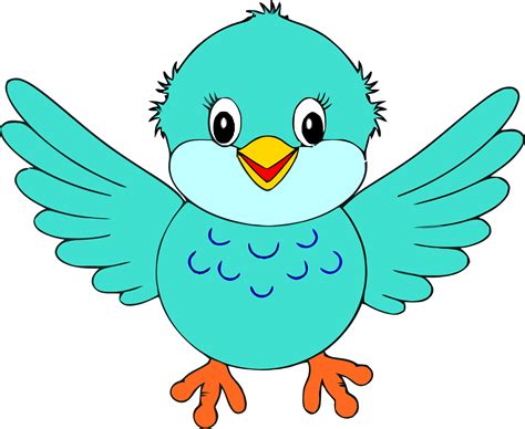 Download Transparent Bird Clipart Png Cute Bird Clip Art Png