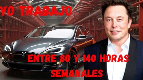 Elon Musk Desafiando Los L Mites Del Xito Con Trabajo Duro Y