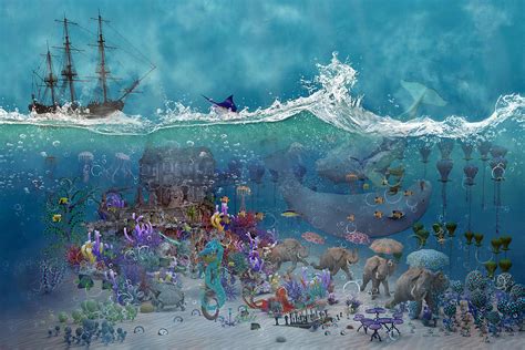 Everything Under The Sea Digital Art By Betsy Knapp Fine Art America