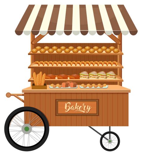 Wooden Carts With Wheels Backgrounds Illustrations Royalty Free Vector