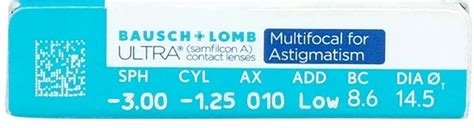 Ultra Multifocal for Astigmatism (6) | Interlenses.com