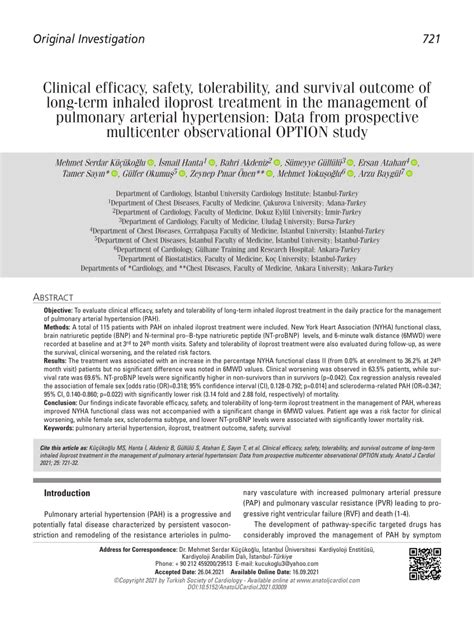 Pdf Clinical Efficacy Safety Tolerability And Survival Outcome Of