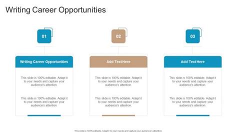 Writing Career Opportunities PowerPoint Presentation And Slides SlideTeam