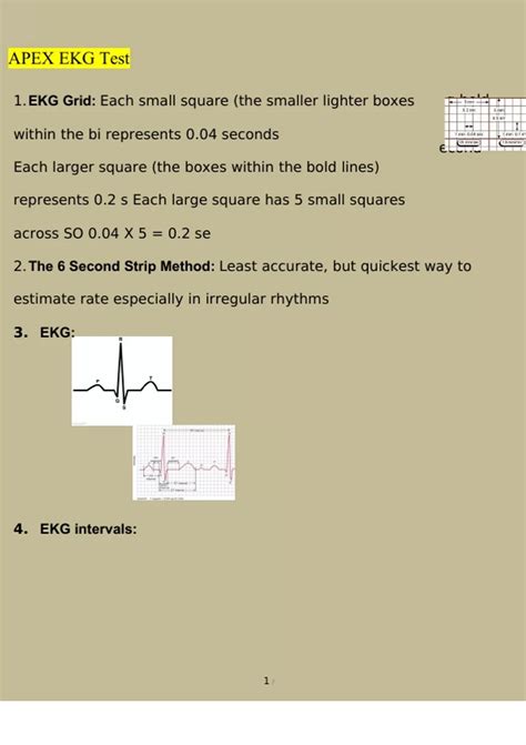 Ekg Test Latest 2023 2024[100 Correct Answers And Explanations] Ekg Stuvia Us