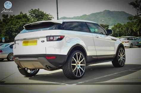 Land Rover Evoque White Modulare B15 Wheel Wheel Front