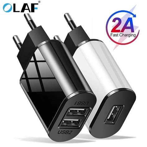 OLAF cargador USB de pared rápido adaptador de la UE para Samsung S9