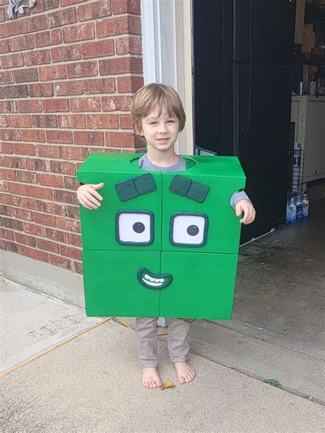 Numberblocks Costume For Diy Halloween