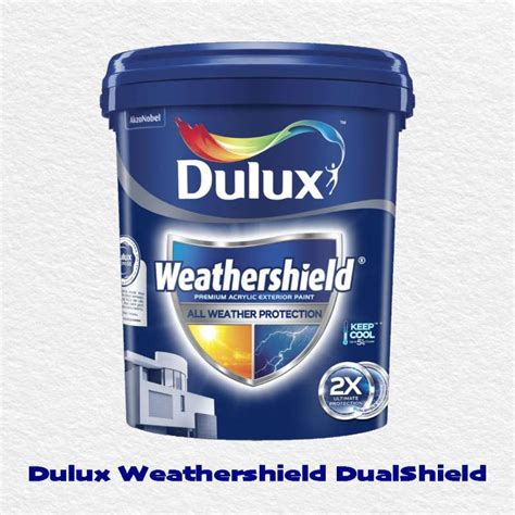 Jual Cat Tembok Dulux Weathershield Brilliant White 2290 20 Liter