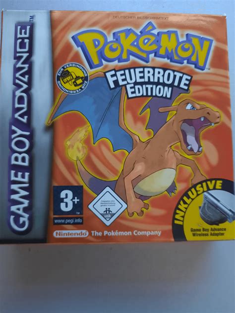 Buy Pok Mon Feuerrote Edition For Nintendo Game Boy Advance Retroplace