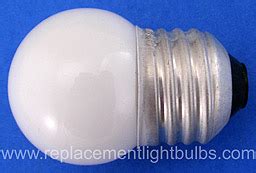 GE 7 1 2S11 CW 7 5W 120V S11 Ceramic White Glass E26 Medium Screw Base