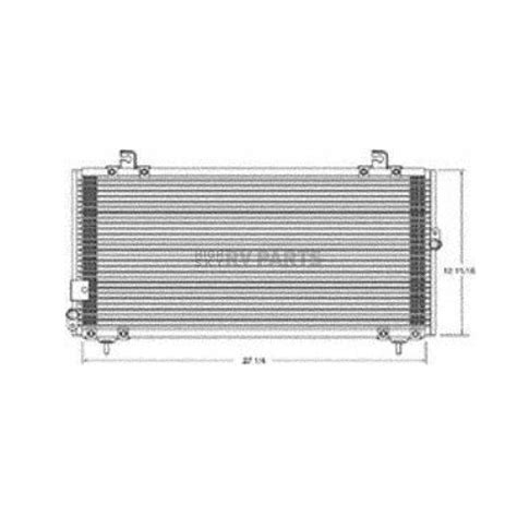 Spectra Premium Air Conditioner Condenser 74668