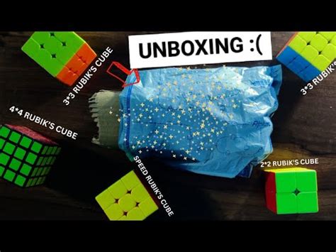 UNBOXING Stickerless 3 3 Rubik S Cube Cheapest Cube YouTube