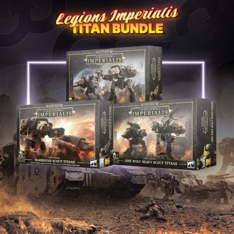 Warhammer Legion Imperialis Titan Bundle Gaming Giveaways