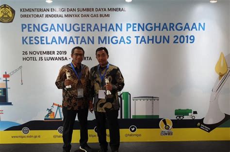 Pertamina Ep Raih Penghargaan Keselamatan Kerja Migas Antara News