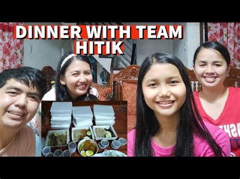 Dinner And Kwentuhan With Team Hitik Thank You Sponsor Youtube