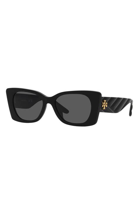 Tory Burch 52mm Irregular Sunglasses Nordstrom