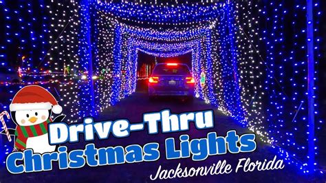 Jax Illuminations Drive Thru Christmas Lights Jacksonville Florida