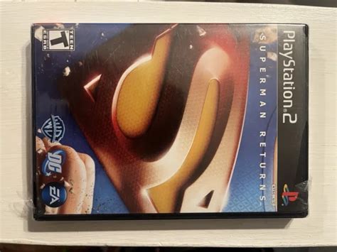 PS2 SUPERMAN RETURNS The Video Game Sony PlayStation 2 2006 NEW