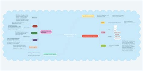 Neuropsicología Del Aprendizaje Mindmeister Mapa Mental