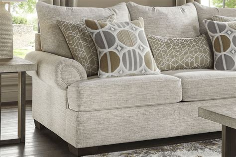 Reyna Point Ivory Beige Woven Premium Sleeper Sofa Rooms To Go
