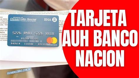 ¿cómo Solicitar La Tarjeta Visa Del Banco Nacion Para Auh Youtube