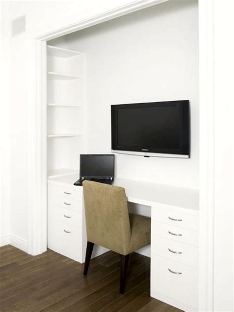 15 Closets Turned Into Space Saving Office Nooks