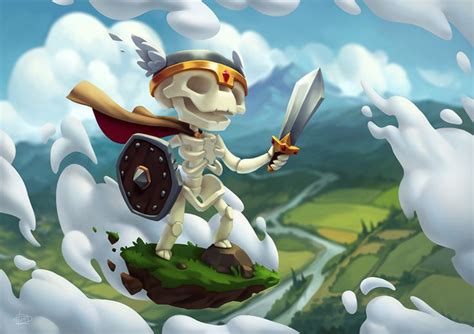 ArtStation - Flying Skeleton, Polina Mozgovaya Psychedelic Illustration ...