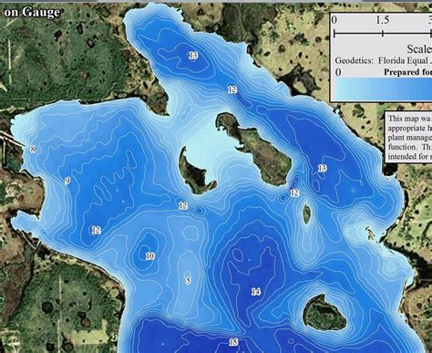 Contour Lake Maps Of Florida Lakes - Bathymetric Maps, Boat Ramp - Florida Lakes Map - Printable ...