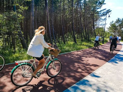 Nadmorska promenada i ścieżka rowerowa Krynica Morska Znajdź nocleg