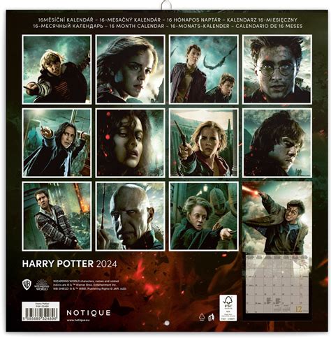 Harry Potter Kalender 2024 Bol