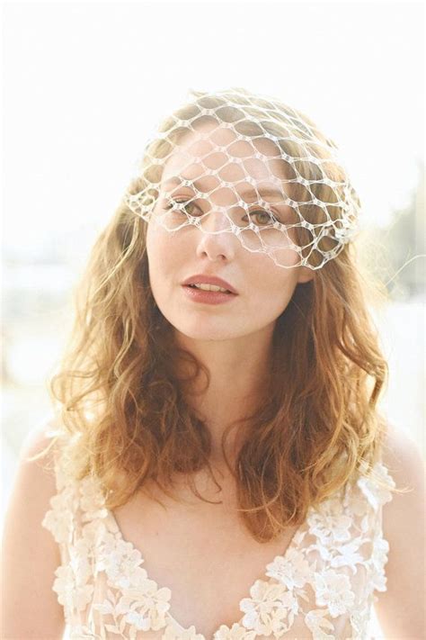 Bridal Birdcage Veil Vintage Inspired Veil Birdcage Veil Etsy