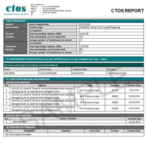 How To Read Ctos Report Company Ctos Malaysias Leading Credit