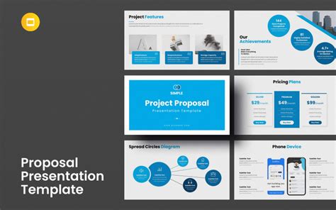 Project Proposal Google Slides Layout Templatemonster