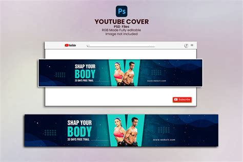 Youtube Banner Template Graphic By Alimranxi · Creative Fabrica