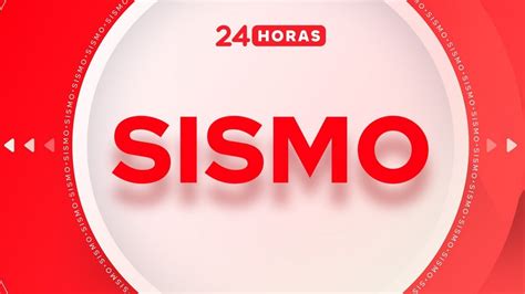 Sismo se registra en la zona centro sur del país | 24horas